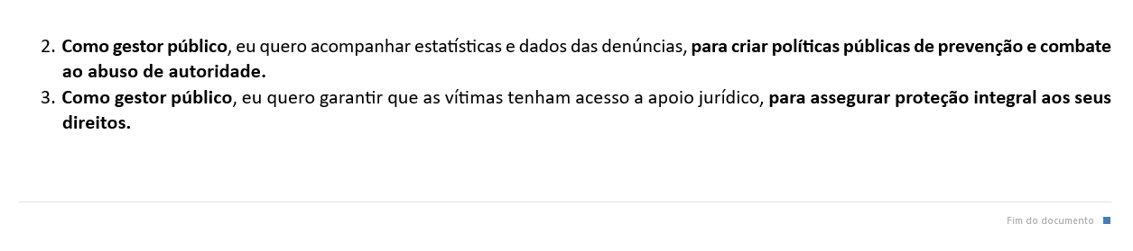 Diagrama de histórias de usuário